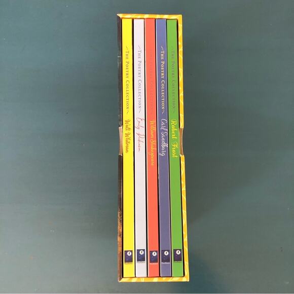 Poetry Collection 5 Hardcover Kids Poetry Books Boxed Set Homeschool - Picture 2 of 5